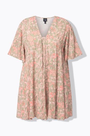 Moda za polnejše Tunika kratkih rukava A kroja plus velikost, xxl, Ulla Popken in Johann Popken (JP1880)