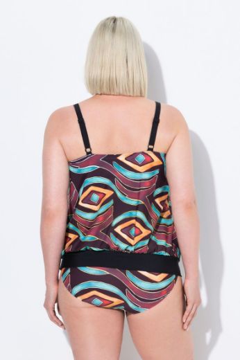 Moda za polnejše Kupaći kostim tankini plus velikost, xxl, Ulla Popken in Johann Popken (JP1880)