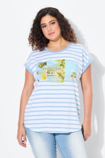 Moda za polnejše Majica kratkih rukava okruglog ovratnika plus velikost, xxl, Ulla Popken in Johann Popken (JP1880)