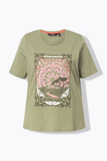 Moda za polnejše Majica kratkih rukava okruglog ovratnika plus velikost, xxl, Ulla Popken in Johann Popken (JP1880)