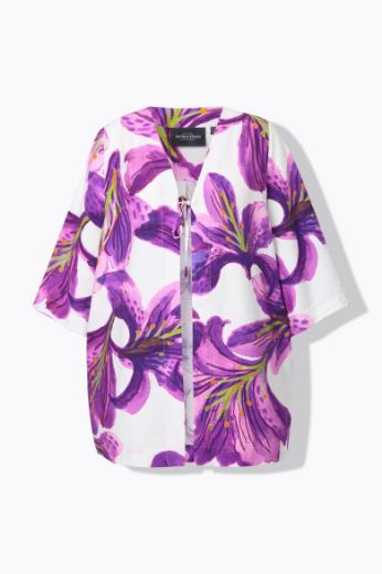 Moda za polnejše Sako 3/4 rukava dužeg kroja plus velikost, xxl, Ulla Popken in Johann Popken (JP1880)