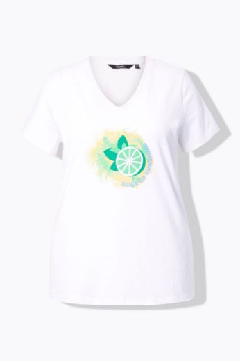 Moda za polnejše Majica kratkih rukava V ovratnika plus velikost, xxl, Ulla Popken in Johann Popken (JP1880)