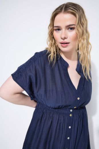 Moda za polnejše Haljina Midi plus velikost, xxl, Ulla Popken in Johann Popken (JP1880)