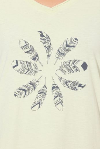 Moda za polnejše Majica kratkih rukava V ovratnika plus velikost, xxl, Ulla Popken in Johann Popken (JP1880)