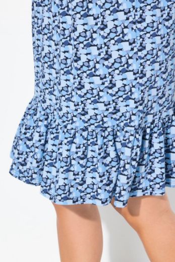 Moda za polnejše Haljina midi 3/4 rukava A kroja plus velikost, xxl, Ulla Popken in Johann Popken (JP1880)