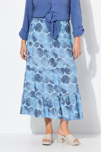 Moda za polnejše Suknja maxi A kroja plus velikost, xxl, Ulla Popken in Johann Popken (JP1880)