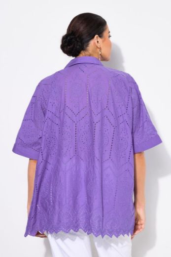 Moda za polnejše Bluza kratkih rukava šireg kroja plus velikost, xxl, Ulla Popken in Johann Popken (JP1880)