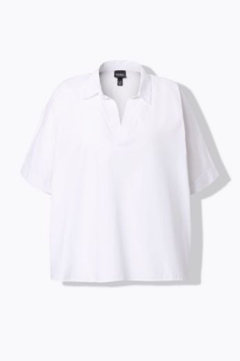 Moda za polnejše Bluza kratkih rukava šireg kroja plus velikost, xxl, Ulla Popken in Johann Popken (JP1880)