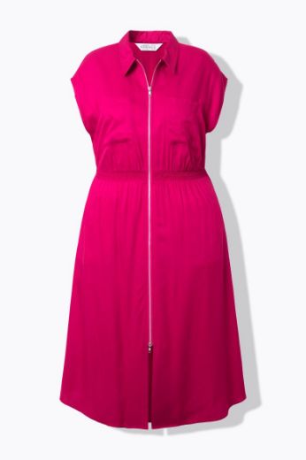 Moda za polnejše Haljina A kroja s patentnim zatvaračem plus velikost, xxl, Ulla Popken in Johann Popken (JP1880)