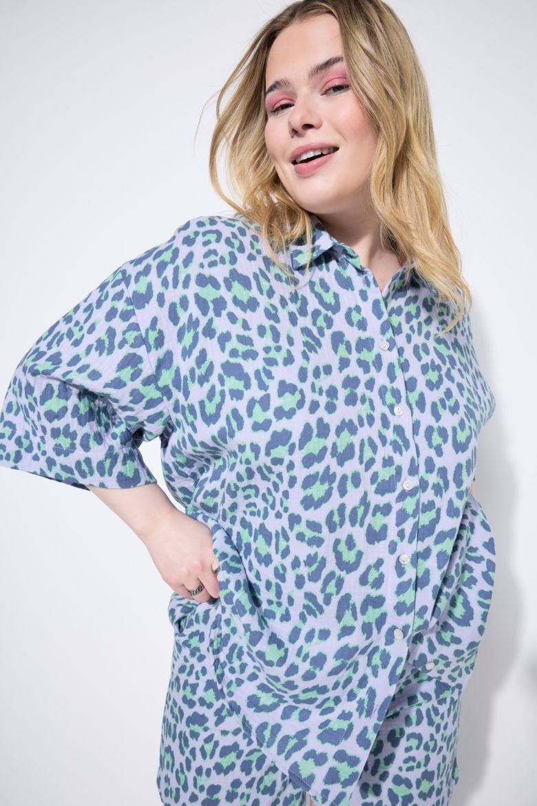 Moda za polnejše Bluza od muslina šireg kroja plus velikost, xxl, Ulla Popken in Johann Popken (JP1880)