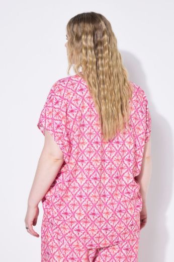 Moda za polnejše Bluza kratkih rukava šireg kroja plus velikost, xxl, Ulla Popken in Johann Popken (JP1880)