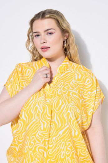 Moda za polnejše Bluza kratkih rukava šireg kroja plus velikost, xxl, Ulla Popken in Johann Popken (JP1880)