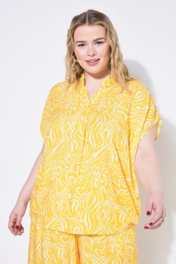 Moda za polnejše Bluza kratkih rukava šireg kroja plus velikost, xxl, Ulla Popken in Johann Popken (JP1880)