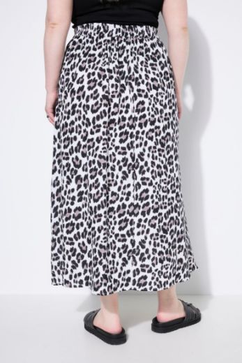 Moda za polnejše Suknja A kroja s leopard uzorkom plus velikost, xxl, Ulla Popken in Johann Popken (JP1880)