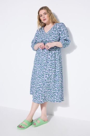 Moda za polnejše Haljina midi A kroja plus velikost, xxl, Ulla Popken in Johann Popken (JP1880)