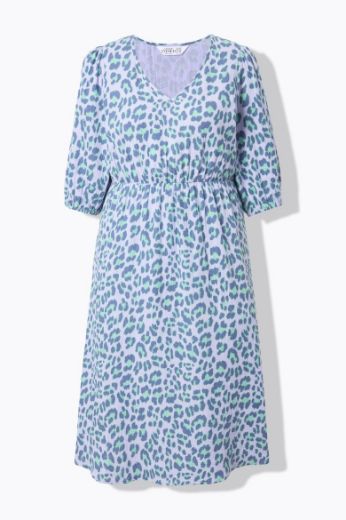 Moda za polnejše Haljina midi A kroja plus velikost, xxl, Ulla Popken in Johann Popken (JP1880)