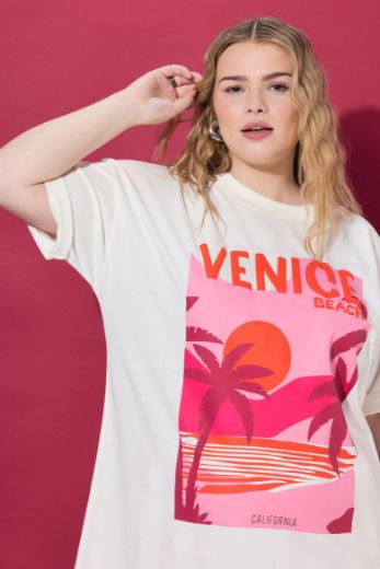 Moda za polnejše Majica kratkih rukava okruglog ovratnika šireg kroja plus velikost, xxl, Ulla Popken in Johann Popken (JP1880)