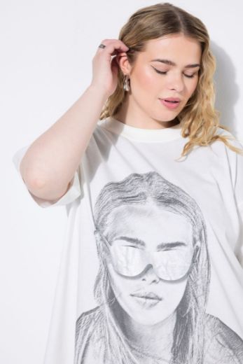 Moda za polnejše Majica kratkih rukava šireg kroja plus velikost, xxl, Ulla Popken in Johann Popken (JP1880)