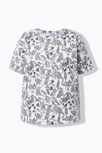 Moda za polnejše Majica kratkih rukava plus velikost, xxl, Ulla Popken in Johann Popken (JP1880)