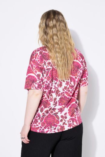 Moda za polnejše Majica kratkih rukava plus velikost, xxl, Ulla Popken in Johann Popken (JP1880)