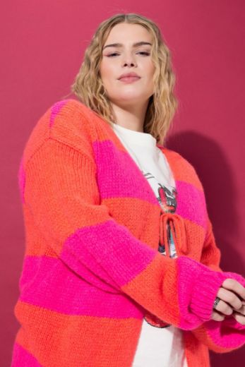 Moda za polnejše Kardigan pleteni plus velikost, xxl, Ulla Popken in Johann Popken (JP1880)