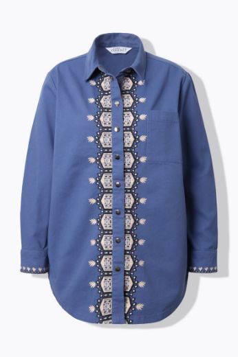 Moda za polnejše Košulja dugih rukava plus velikost, xxl, Ulla Popken in Johann Popken (JP1880)