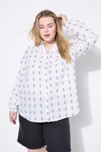 Moda za polnejše Bluza dugih rukava plus velikost, xxl, Ulla Popken in Johann Popken (JP1880)