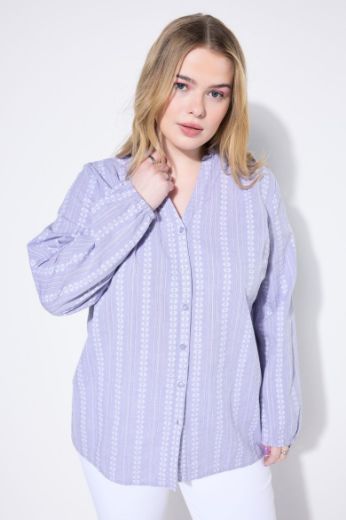 Moda za polnejše Bluza dugih rukava plus velikost, xxl, Ulla Popken in Johann Popken (JP1880)