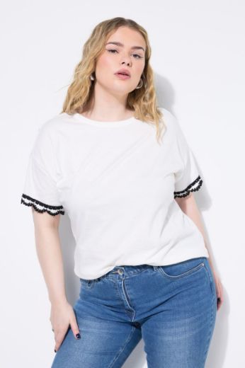 Moda za polnejše Majica kratkih rukava okruglog ovratnika plus velikost, xxl, Ulla Popken in Johann Popken (JP1880)