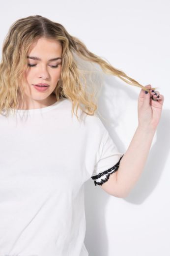 Moda za polnejše Majica kratkih rukava okruglog ovratnika plus velikost, xxl, Ulla Popken in Johann Popken (JP1880)