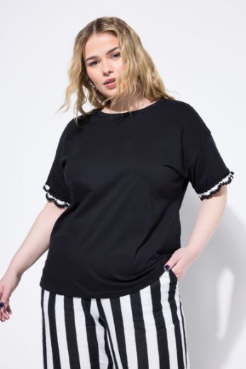 Moda za polnejše Majica kratkih rukava okruglog ovratnika plus velikost, xxl, Ulla Popken in Johann Popken (JP1880)
