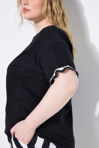 Moda za polnejše Majica kratkih rukava okruglog ovratnika plus velikost, xxl, Ulla Popken in Johann Popken (JP1880)