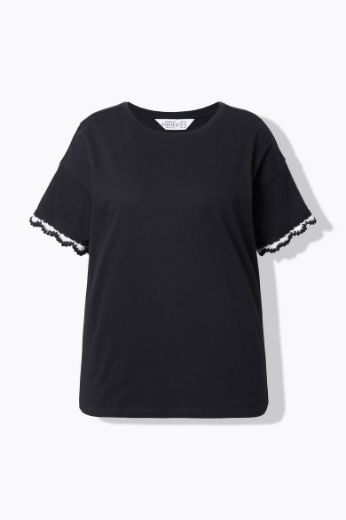 Moda za polnejše Majica kratkih rukava okruglog ovratnika plus velikost, xxl, Ulla Popken in Johann Popken (JP1880)