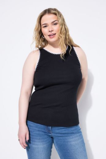 Moda za polnejše Majica bez rukava plus velikost, xxl, Ulla Popken in Johann Popken (JP1880)