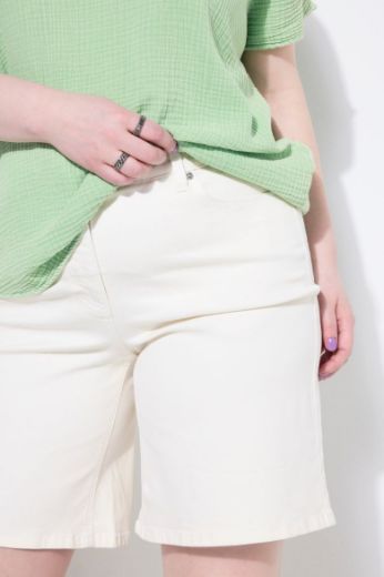 Moda za polnejše Traperice kratkih nogavica plus velikost, xxl, Ulla Popken in Johann Popken (JP1880)