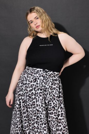Moda za polnejše Top okruglog ovratnika plus velikost, xxl, Ulla Popken in Johann Popken (JP1880)