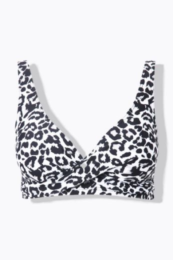 Moda za polnejše Kupaći kostim s uzorkom leoparda plus velikost, xxl, Ulla Popken in Johann Popken (JP1880)