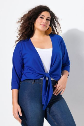 Moda za polnejše Bolero 3/4 rukavi plus velikost, xxl, Ulla Popken in Johann Popken (JP1880)