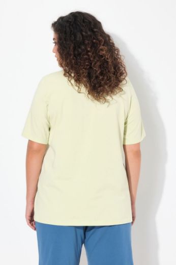 Moda za polnejše Majica A kroj V ovratnik plus velikost, xxl, Ulla Popken in Johann Popken (JP1880)