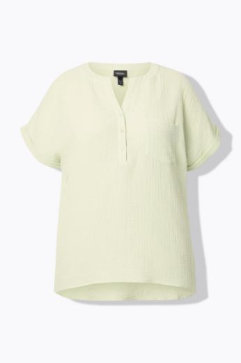 Moda za polnejše Bluza kratkih rukava V izreza plus velikost, xxl, Ulla Popken in Johann Popken (JP1880)