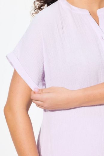 Moda za polnejše Bluza kratkih rukava V izreza plus velikost, xxl, Ulla Popken in Johann Popken (JP1880)