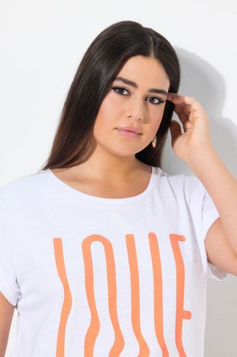 Moda za polnejše Majica kratkih rukava plus velikost, xxl, Ulla Popken in Johann Popken (JP1880)