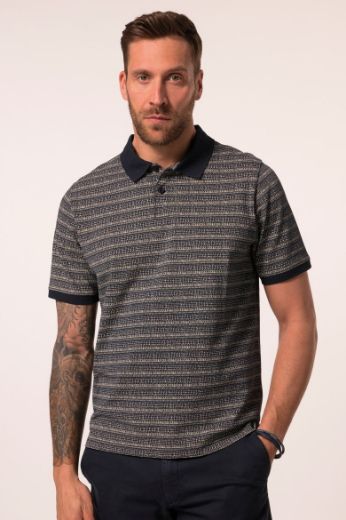 Moda za polnejše Majica Polo kratkih rukava plus velikost, xxl, Ulla Popken in Johann Popken (JP1880)
