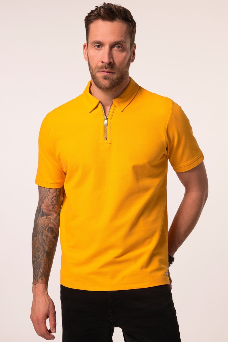 Moda za polnejše Majica Polo kratkih rukava plus velikost, xxl, Ulla Popken in Johann Popken (JP1880)