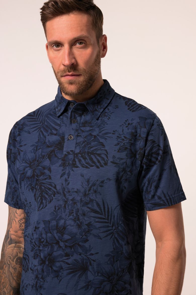 Moda za polnejše Majica Polo kratkih rukava plus velikost, xxl, Ulla Popken in Johann Popken (JP1880)
