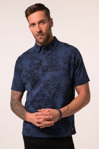 Moda za polnejše Majica Polo kratkih rukava plus velikost, xxl, Ulla Popken in Johann Popken (JP1880)