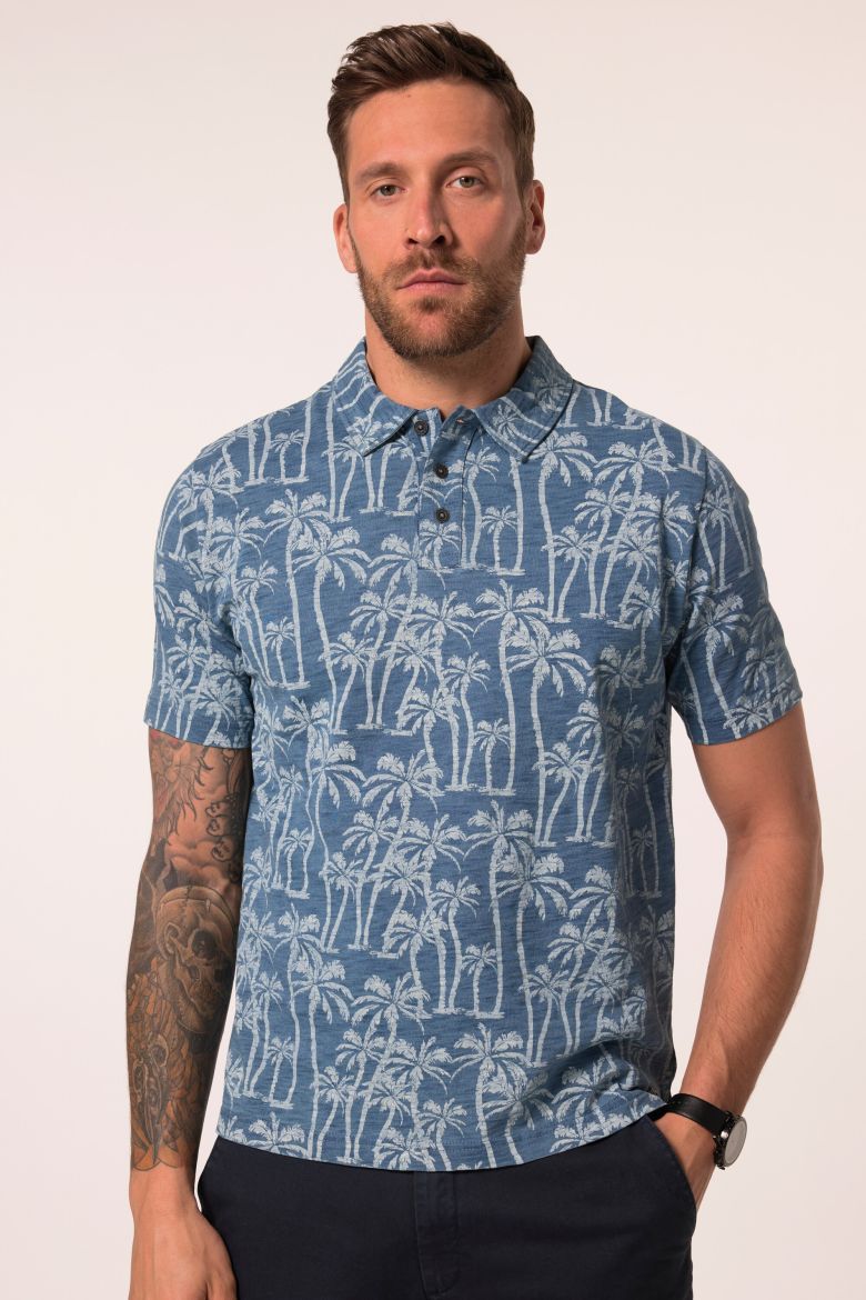Moda za polnejše Majica Polo kratkih rukava plus velikost, xxl, Ulla Popken in Johann Popken (JP1880)