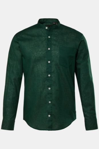 Moda za polnejše Košulja lanena plus velikost, xxl, Ulla Popken in Johann Popken (JP1880)