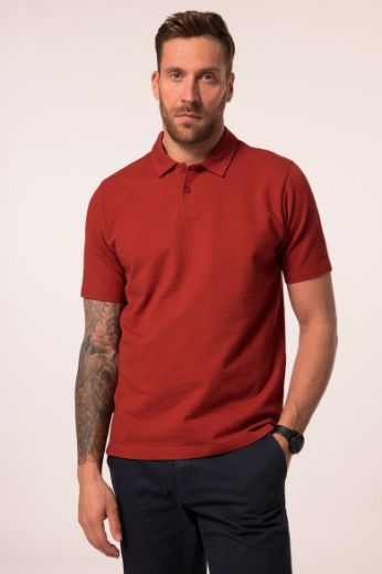 Moda za polnejše Majica kratkih rukava POLO plus velikost, xxl, Ulla Popken in Johann Popken (JP1880)