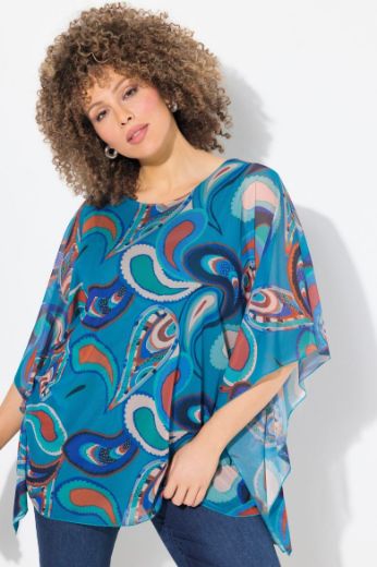 Moda za polnejše Bluza dvoslojna plus velikost, xxl, Ulla Popken in Johann Popken (JP1880)